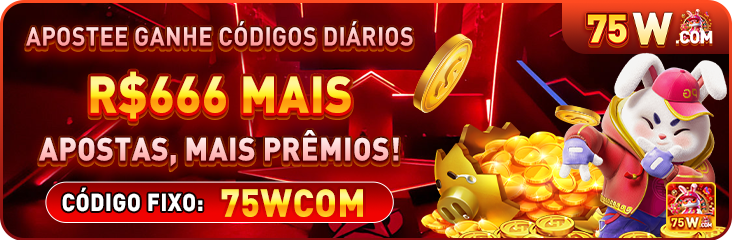 Login diário com bônus no 75w.com